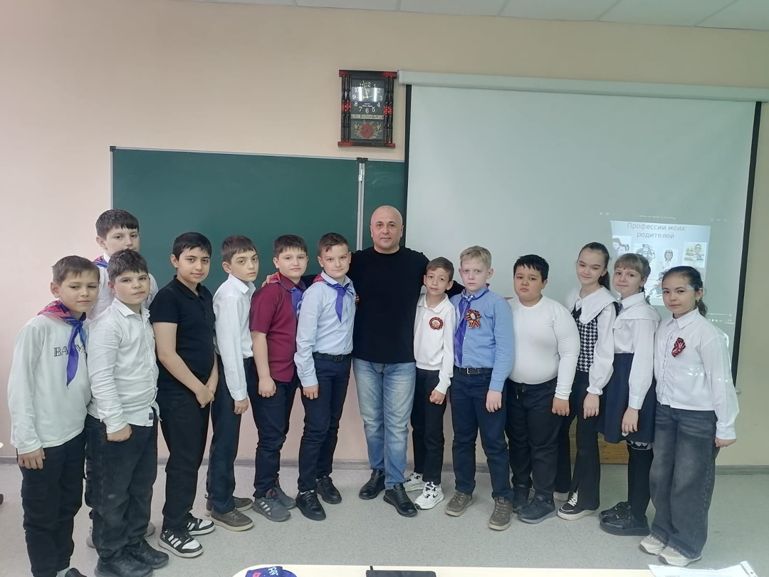 Четвероклассники открывают мир профессий!.